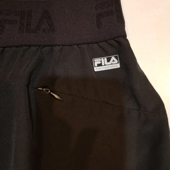 FILA Women's Black 13½" Performance Athletic Skort XS - Picture 7 of 14